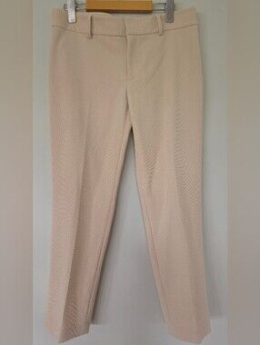 Club Monaco Cropped Ankle Pants in Light Beige Size 4 Women's Classic!